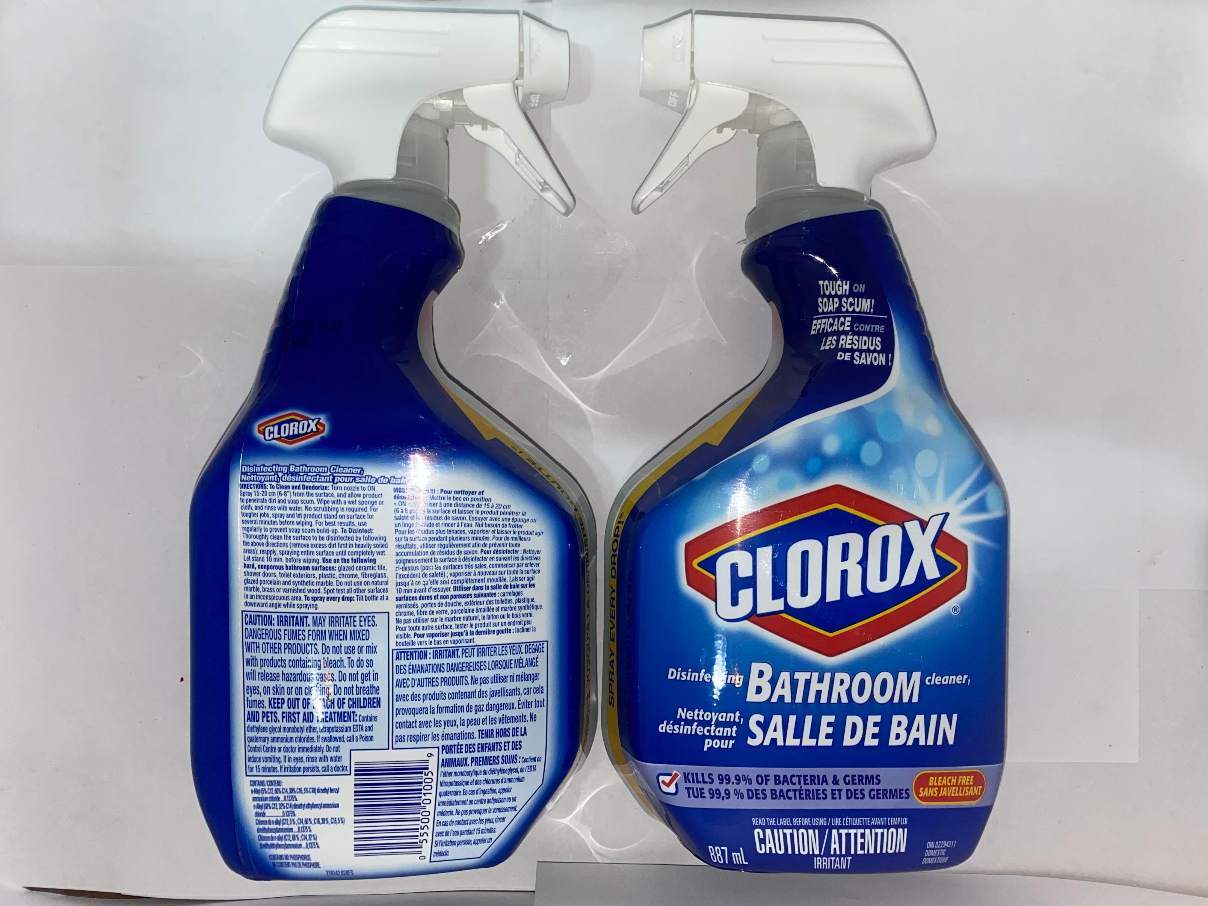 Clorox Disf Bathroom Cleaner Triger 9/887Ml 887ml