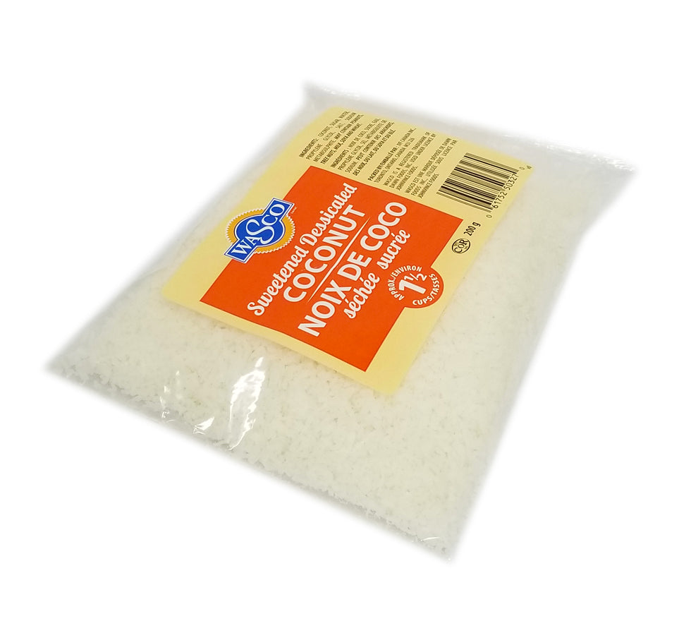 WASCO SWEETENED DESSICATED COCONUT - 12/200g
