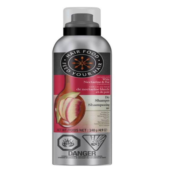 HAIR FOOD DRY SHAMPOO - WHITE NECTARINE & PEAR 140G