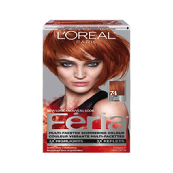 L'Oreal Paris Féria 74Deep Copper Blonde Hair Color