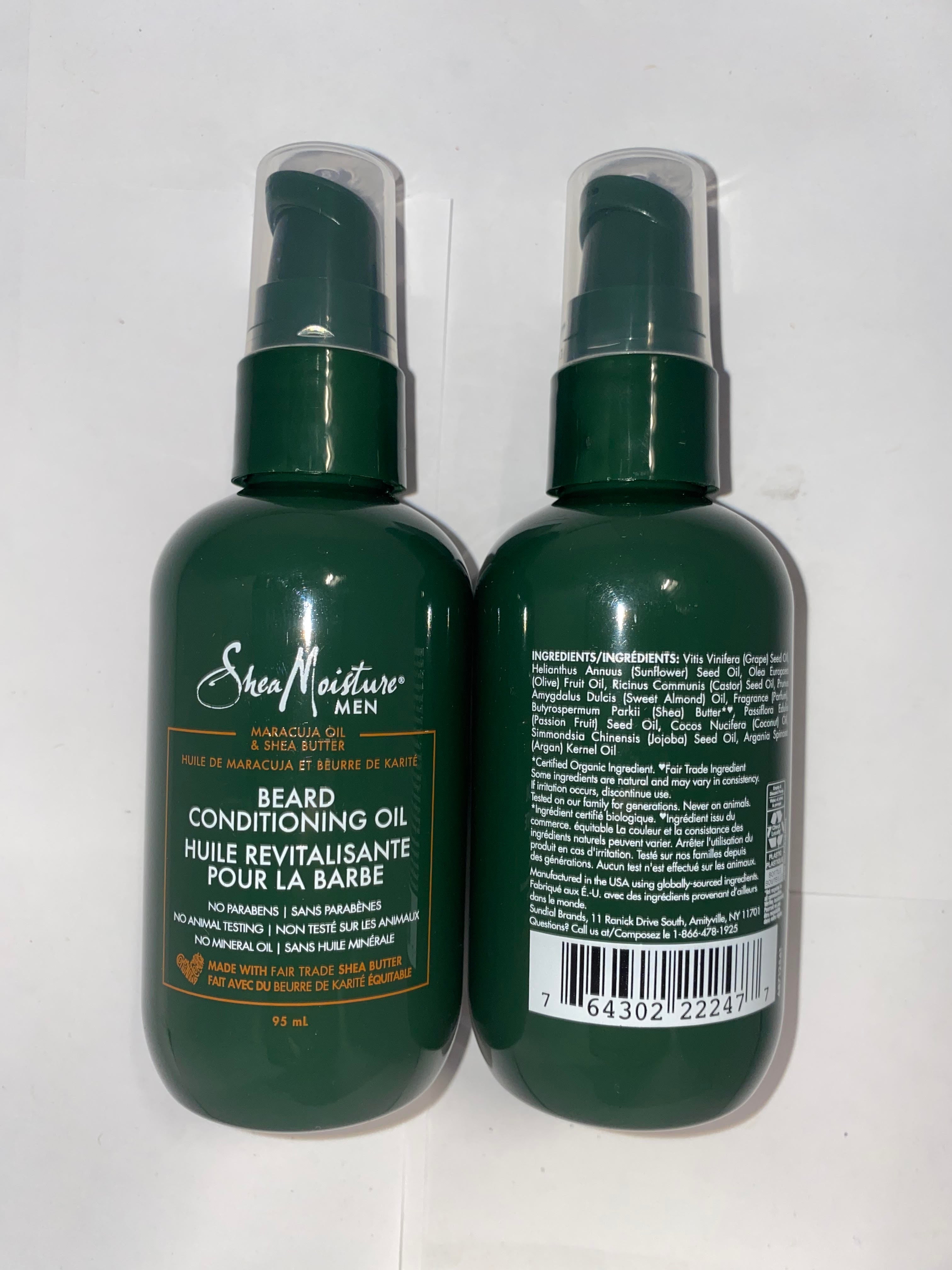 SHEA MOISTURE MEN BEARD CONDITIONING OIL - 95ML