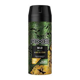 AXE WILD GREEN MOJITO & CEDARWOOD DEODORANT & BONY SPRAY 48H - 150ML