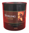 Sterling coffee tins packed 6