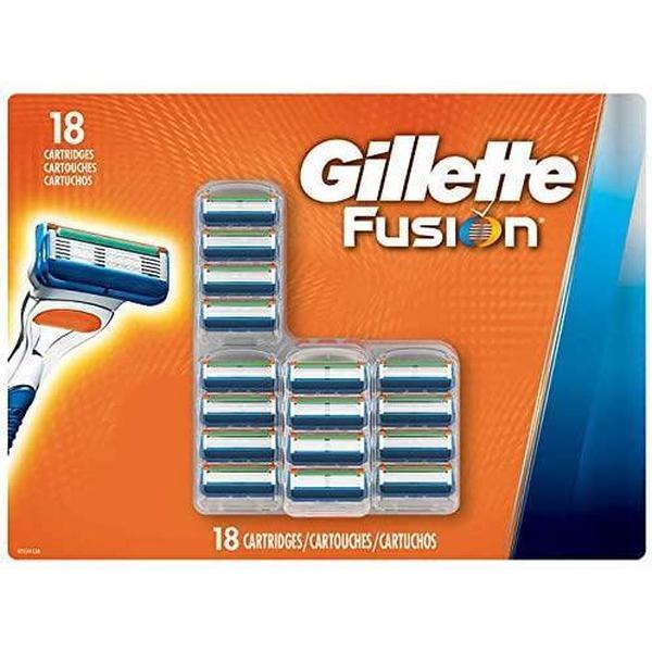 GILLETTE FUSION - 18 CARTRIDGES