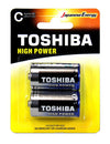 TOSHIBA HIGH POWER C2 ALKALINE