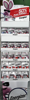 ENERGIZER BATTERY DISPLAY 52 CT (36 ENERGIZER MAX AA12 / 12 ENERGIZER MAX AAA8 /4 ENERGIZER ULTIMATE LITHIUM AA6)