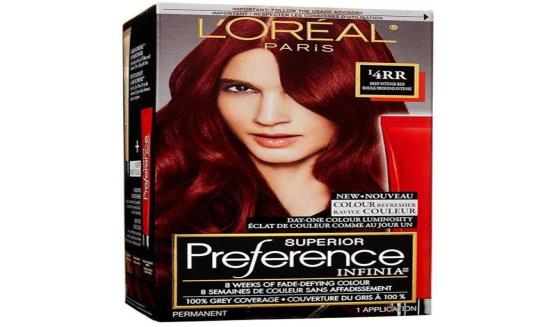 L'OREAL PREFERENCE INFINIA 4RRDEEP INTENSE RED HAIR COLOR