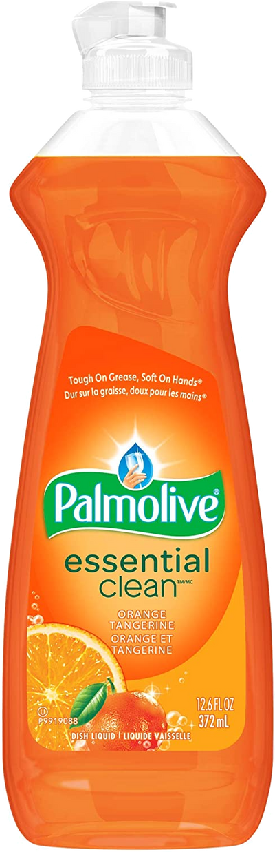 Palmolive Essential Clean Orange Tangerine Dish Liquid 372mL