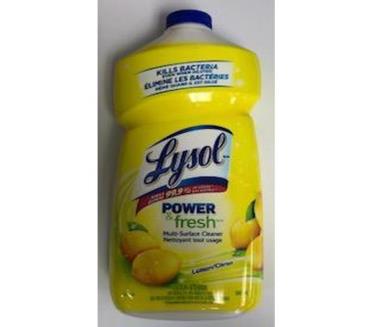 LYSOL ALL PURPOSE CLEANER LEMON 800ML X 12