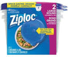 Ziploc Lunch Container Medium Rectangle 1x2 Tall 4Pk x 6
