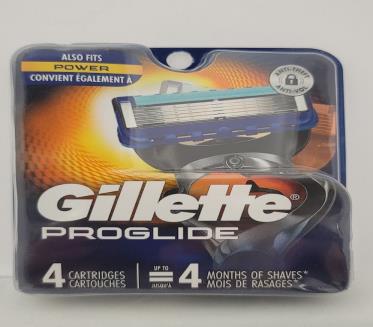 GILLETTE PROGLIDE - 4 CARTRIDGES