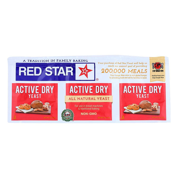 RED STAR ACTIVE DRY YEAST SACHET - 36/3X8g