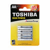 TOSHIBA HAUTE PUISSANCE AAA 4PC.ALCALINE