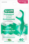 Gum Professional Clean Fresh Mint Flosser Picks 40ct