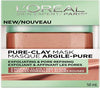 L'oreal pure-clay mask exfoliating & ore refining 50ml