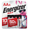 Piles alcalines Energizer Max AA 4ct